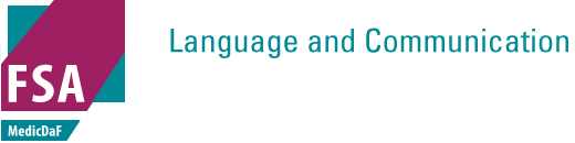 FSA Logo Sprache und Kommunikation